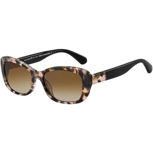 image:imageKate Spade New York Womens Claretta Rectangular SunglassesPink Havana