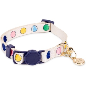 image:imagekate spade new york Breakaway Cat Collar Adjustable Collar with Buckle Closure Watercolor Dot