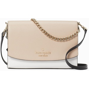 image:imagekate spade new york Carson Saffiano Leather Convertible CrossbodyWarm Beige Multi
