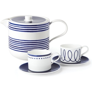 image:imagekate spade new york Charlotte Street Teapot BlueTea Set