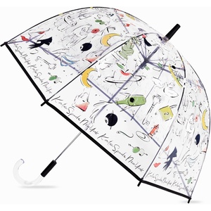 image:imagekate spade new york Clear Umbrella for Rain Large Bubble Umbrella for Adults with Floral DesignNew York Dream