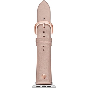 image:imagekate spade new york Designer Interchangeable Leather or Nylon Band Compatible with Your 384041mm andor 42444549mm Apple Watch Series 987654321SE andor Ultra Series 12Rose Gold