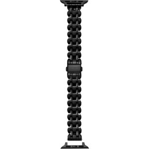 image:imagekate spade new york Designer Interchangeable Stainless Steel Band Compatible with Your 384041mm Apple Watch Series 987654321SEBlack