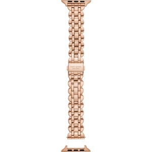 image:imagekate spade new york Designer Interchangeable Stainless Steel Band Compatible with Your 384041mm Apple Watch Series 987654321SERose Gold Scallop