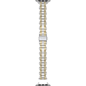 image:imagekate spade new york Designer Interchangeable Stainless Steel Band Compatible with Your 384041mm Apple Watch Series 987654321SETwoTone