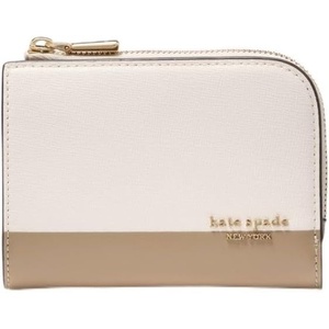 image:imagekate spade new york Devin Compact WalletColorblocked Timeless Taupe Multi