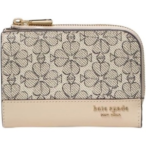 image:imagekate spade new york Devin Compact WalletNeutral Multi Spade Flower