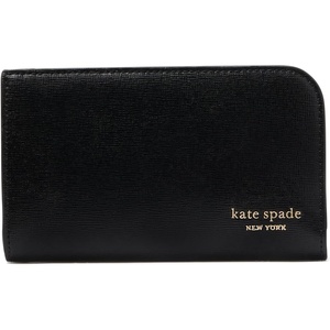 image:imagekate spade new york Devin Saffiano Leather Medium Bifold Wallet Black