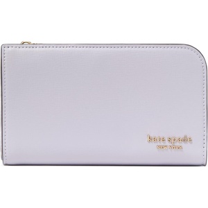 image:imagekate spade new york Devin Saffiano Leather Medium Bifold WalletLavender Cream