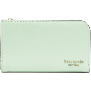 image:imagekate spade new york Devin Saffiano Leather Medium Bifold WalletPistachio Ice