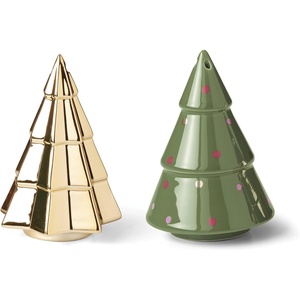 image:imagekate spade new york Evergreen Large Lit Tree Figurine Christmas amp Holiday DecorSalt  Pepper Set