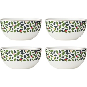 image:imagekate spade new york Evergreen Large Lit Tree Figurine Christmas amp Holiday DecorSoupCereal Bowls  Set of 4