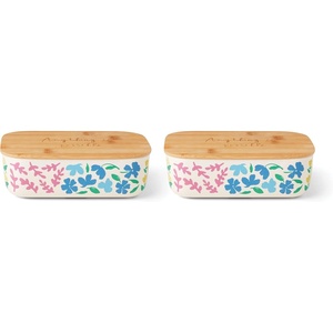image:imagekate spade new york Floral Fields Container With Lid Set of 2Container