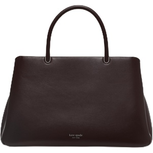 image:imagekate spade new york Grace Fine Grain Leather SatchelHot Fudge