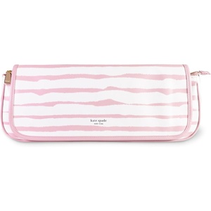 image:imagekate spade new york Hair Styling Tools Organizer Compact Hairstylist Travel Bag Great Hair DayGoddess Stripe
