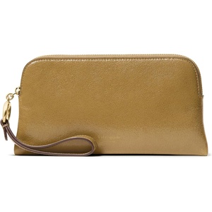 image:imagekate spade new york Halo Fine Grain Leather Medium WristletGlazed Dried Thyme