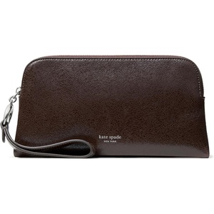 image:imagekate spade new york Halo Fine Grain Leather Medium WristletGlazed Hot Fudge