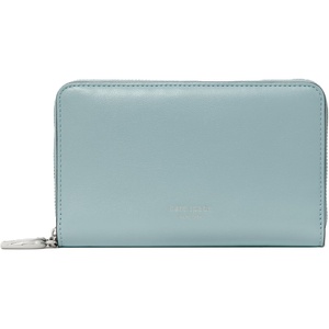 image:imagekate spade new york Halo Fine Grain Leather Medium Zip Around WalletEnglish Sea