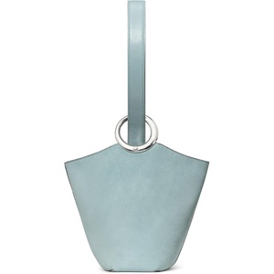image:imagekate spade new york Halo Fine Grain Leather Mini BucketEnglish Sea Suede