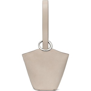 image:imagekate spade new york Halo Fine Grain Leather Mini BucketMilk Glass Suede