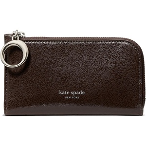 image:imagekate spade new york Halo Fine Grain Leather Small Slim Bifold WalletGlazed Hot Fudge