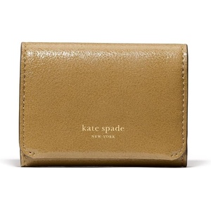 image:imagekate spade new york Halo Glazed Leather Card Case Trifold WalletGlazed Dried Thyme