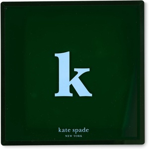 image:imagekate spade new york Initial Decorative Initial Tray Personalized Acrylic Vanity Letter Tray Just Mine TK
