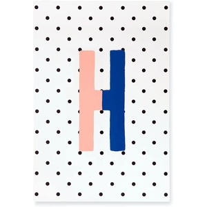 image:imagekate spade new york Initial Notepad Paper Pad with 100 Blank Sheets 7 x 475 Small Writing Pad for Desktop Notes M PinkH Blue