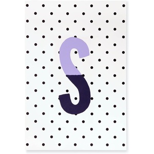 image:imagekate spade new york Initial Notepad Paper Pad with 100 Blank Sheets 7 x 475 Small Writing Pad for Desktop Notes M PinkS Purple