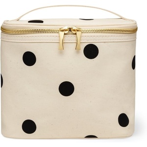 image:imagekate spade new york Insulated Lunch Tote Small Lunch Cooler Cute Lunch Bag for Women Thermal Bag with Double Zipper Close and Carrying Handle Large Deco DotLarge Deco Dot