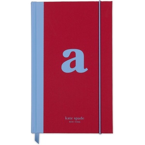 image:imagekate spade new york Just Mine Notebook Journal Monogram Cloth Hardcover Journal 825 x 525 Diary Includes 168 Lined Pages SA