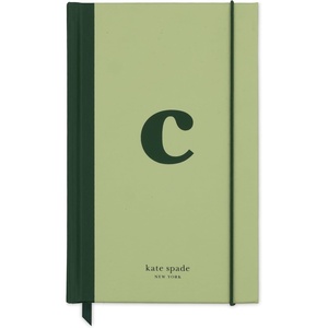 image:imagekate spade new york Just Mine Notebook Journal Monogram Cloth Hardcover Journal 825 x 525 Diary Includes 168 Lined Pages SC