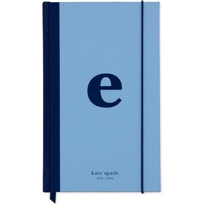 image:imagekate spade new york Just Mine Notebook Journal Monogram Cloth Hardcover Journal 825 x 525 Diary Includes 168 Lined Pages SE