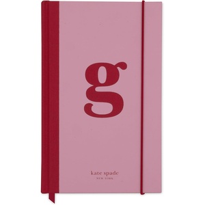image:imagekate spade new york Just Mine Notebook Journal Monogram Cloth Hardcover Journal 825 x 525 Diary Includes 168 Lined Pages SG