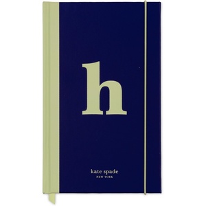 image:imagekate spade new york Just Mine Notebook Journal Monogram Cloth Hardcover Journal 825 x 525 Diary Includes 168 Lined Pages SH