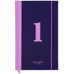 image:imagekate spade new york Just Mine Notebook Journal Monogram Cloth Hardcover Journal 825 x 525 Diary Includes 168 Lined Pages SL