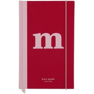 image:imagekate spade new york Just Mine Notebook Journal Monogram Cloth Hardcover Journal 825 x 525 Diary Includes 168 Lined Pages SM