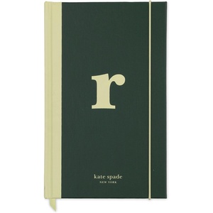 image:imagekate spade new york Just Mine Notebook Journal Monogram Cloth Hardcover Journal 825 x 525 Diary Includes 168 Lined Pages SR