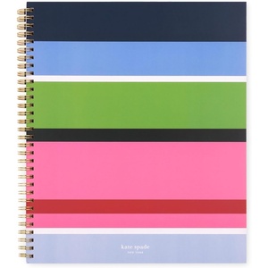 image:imagekate spade new york Large College Ruled Notebook 11 x 95 Spiral Notebook with 160 PagesSunny Day Stripe