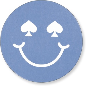 image:imagekate spade new york Leatherette Mouse Pad 8 Mouse Mat with NonSlip Back Cute Mouse Pad for Office Desk Spade Smiley