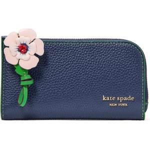 image:imagekate spade new york Leila Pebbled Leather Medium Triple Compartment SatchelParisian Navy Multi
