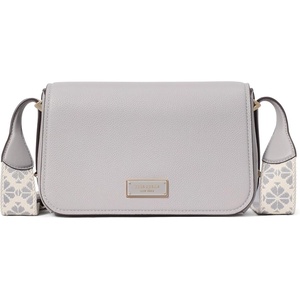 image:imagekate spade new york Liv Crossbody BagNimbus Grey With Webbed Strap