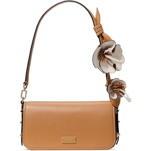 image:imagekate spade new york Liv Denim Suede Small East West ShoulderBiscotti With Lily Strap