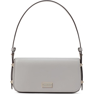 image:imagekate spade new york Liv Denim Suede Small East West ShoulderNimbus Grey