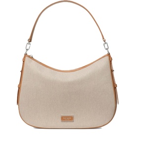 image:imagekate spade new york Liv Large Shoulder BagNatural Multi Canvas