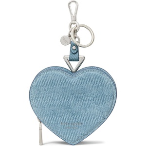 image:imagekate spade new york Liv Smooth Leather Heart Coin PurseDenim Blue Multi