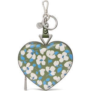 image:imagekate spade new york Liv Smooth Leather Heart Coin PurseFloral Cedar Stand