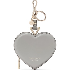 image:imagekate spade new york Liv Smooth Leather Heart Coin PurseNimbus Grey