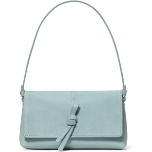 image:imagekate spade new york Loop Leather Small Flap Shoulder BagEnglish Sea Leather and Suede