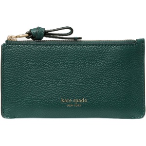image:imagekate spade new york Loop Pebbled Leather Ew Zip Card CaseMidnight Pine